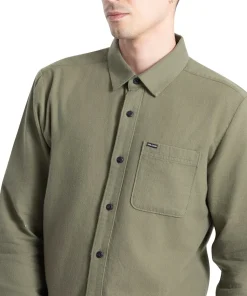 Caden Solid Long Sleeve Shirt - Men's
