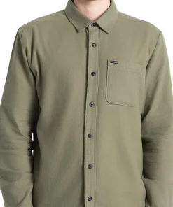 Caden Solid Long Sleeve Shirt - Men's