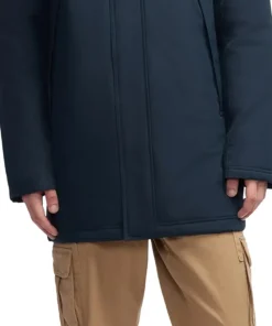 Cam Lightly Padded Coat with Fixed Hood - Men's