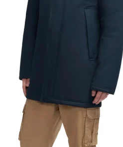 Cam Lightly Padded Coat with Fixed Hood - Men's