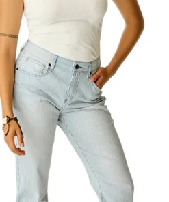Carson High Rise RR Stripe Jeans - Women's