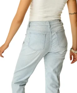 Carson High Rise RR Stripe Jeans - Women's