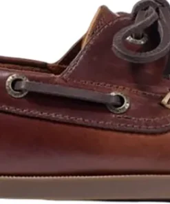 Casco Bay Leather Boat Moccasins - Men's