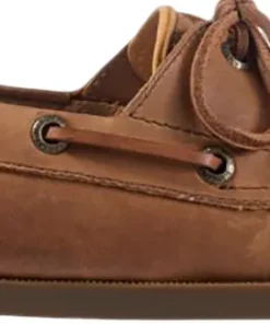 Casco Bay Leather Boat Moccasins - Men's