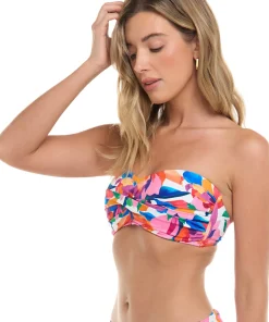 Clara Fantasia Glow Bandeau Bikini Top - Women's