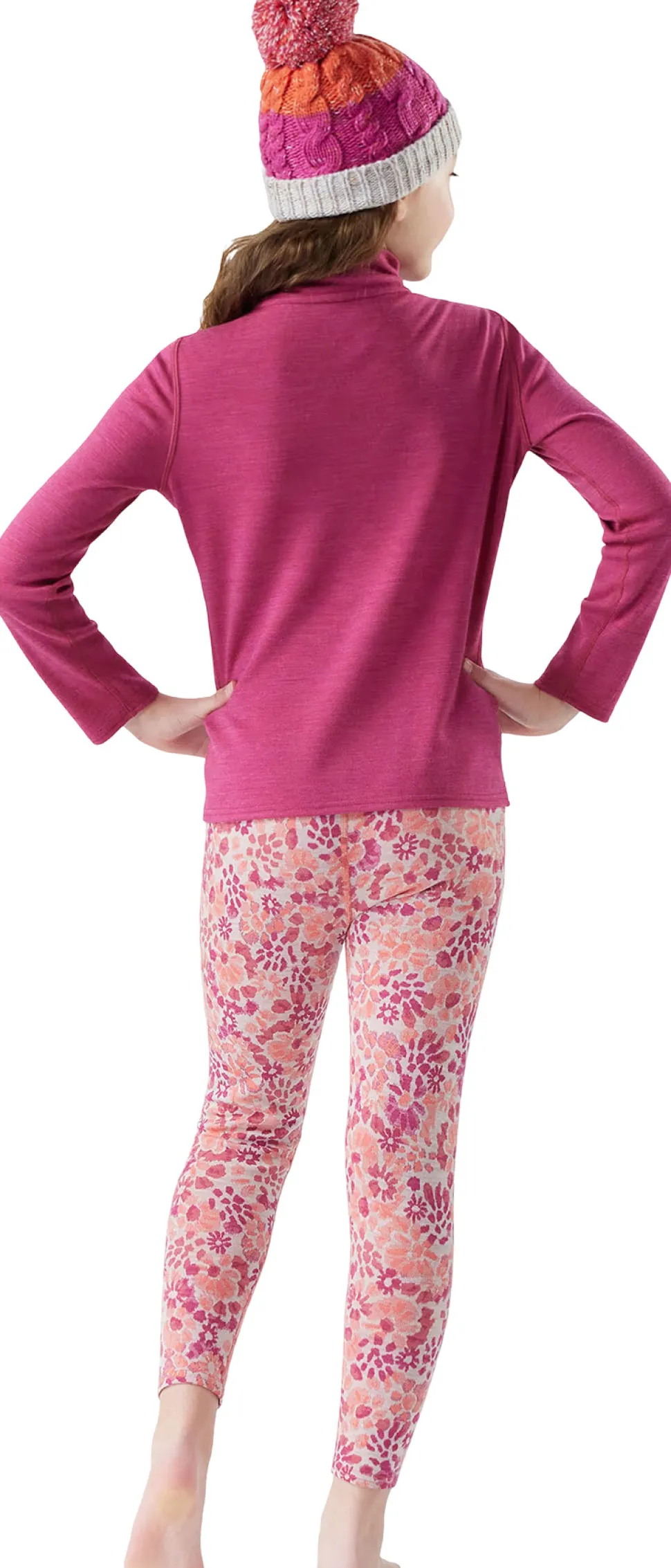 Classic Thermal Merino Boxed 1/4 Zip Base Layer Top - Youth