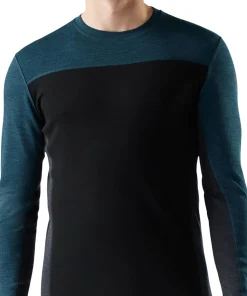 Classic Thermal Merino Colorblock Crew Neck Boxed Base Layer Top - Men’s