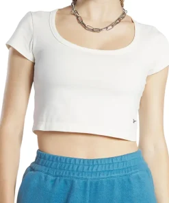 Classics Cropped Jersey T-Shirt - Women's