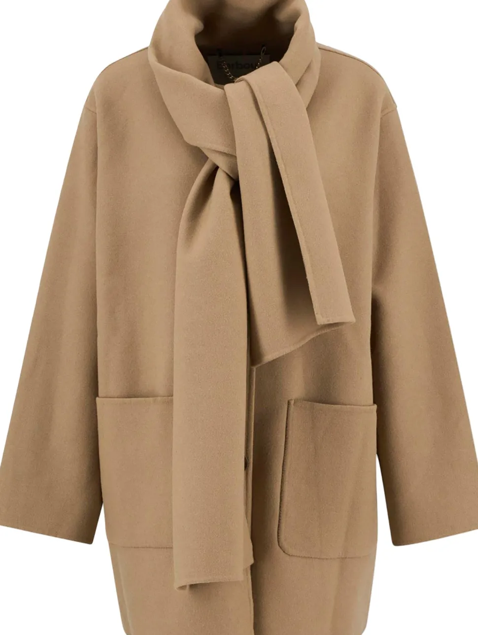 Clementine Wool Scarf Coat - Women's