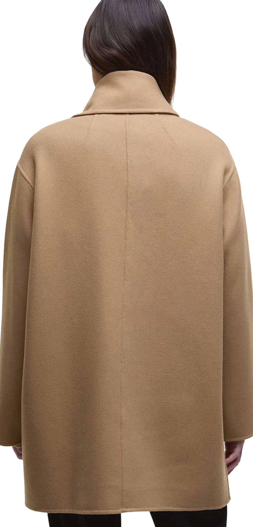 Clementine Wool Scarf Coat - Women's