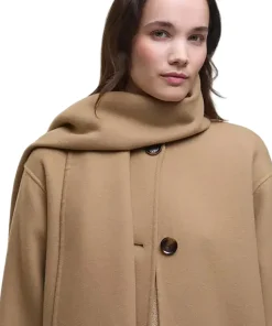 Clementine Wool Scarf Coat - Women's