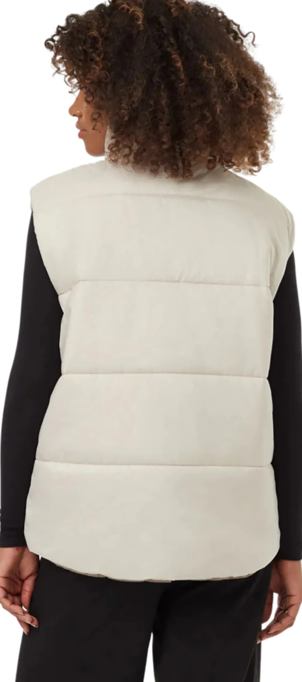 Cloud Shell Reversible Oversized Vest - Women's