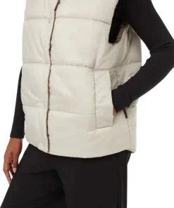 Cloud Shell Reversible Oversized Vest - Women's