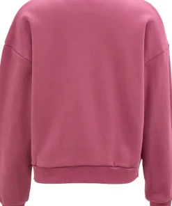 College Crew Neck Fleece Sweatshirt - Women's