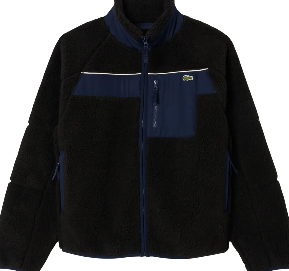 Colorblock Sherpa Fleece Jacket - Men's