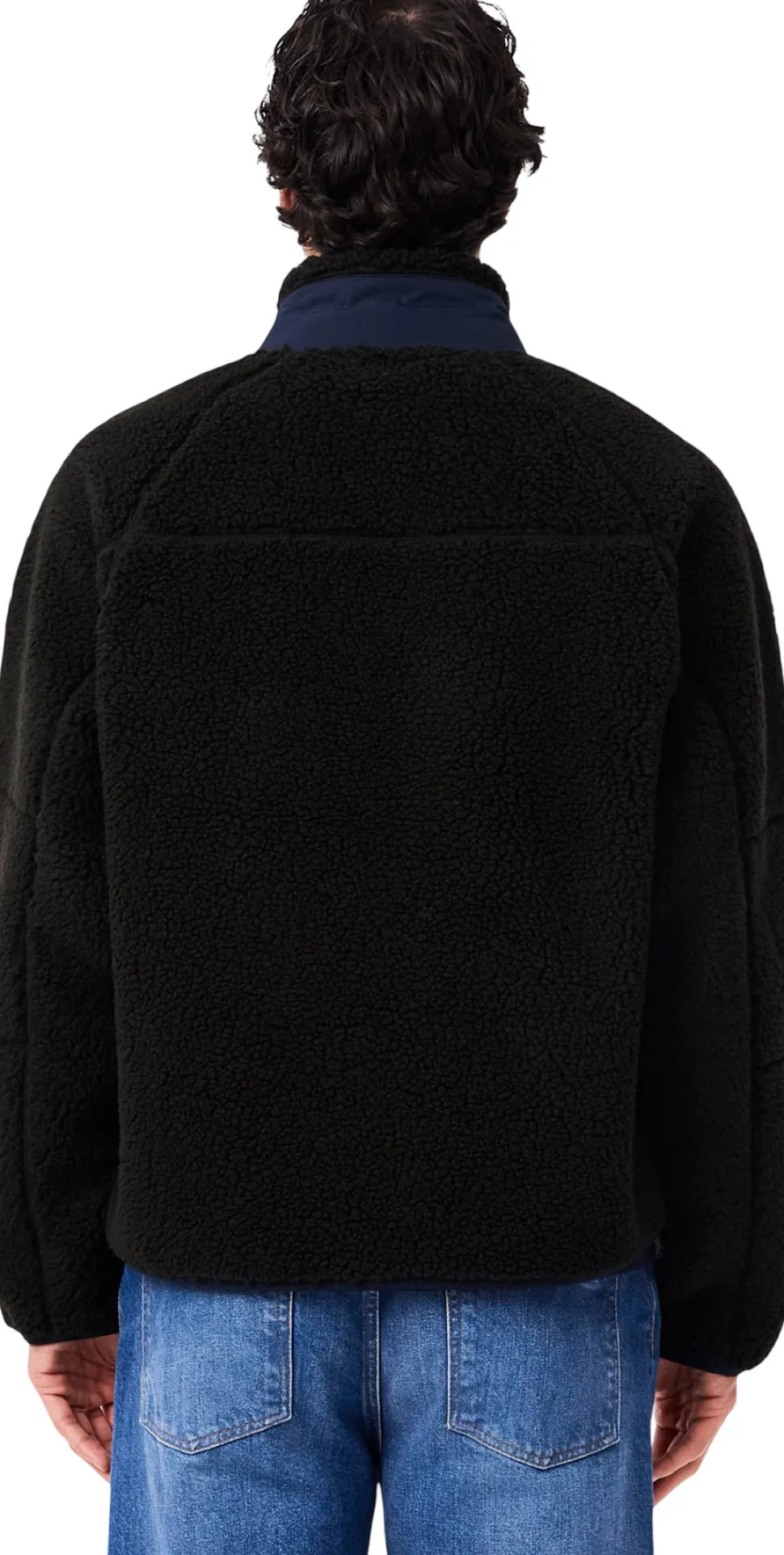 Colorblock Sherpa Fleece Jacket - Men's