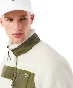 Colorblock Sherpa Fleece Jacket - Men's