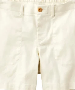 Comfort Stretch High-Rise Cotton/Linen Shorts 7" - Women's