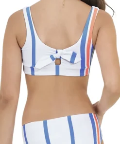 Coral Reef Bengal Stripe Bikini Set - Girls