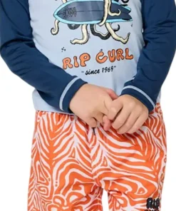 Cosmic Surfing UPF Long Sleeve Rash Vest - Boys