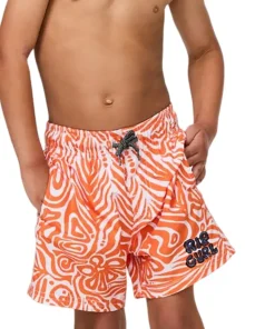 Cosmic Surfing Volley Boardshorts - Boys