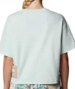 Cove Beach Cropped Pocket T-Shirt - Women's