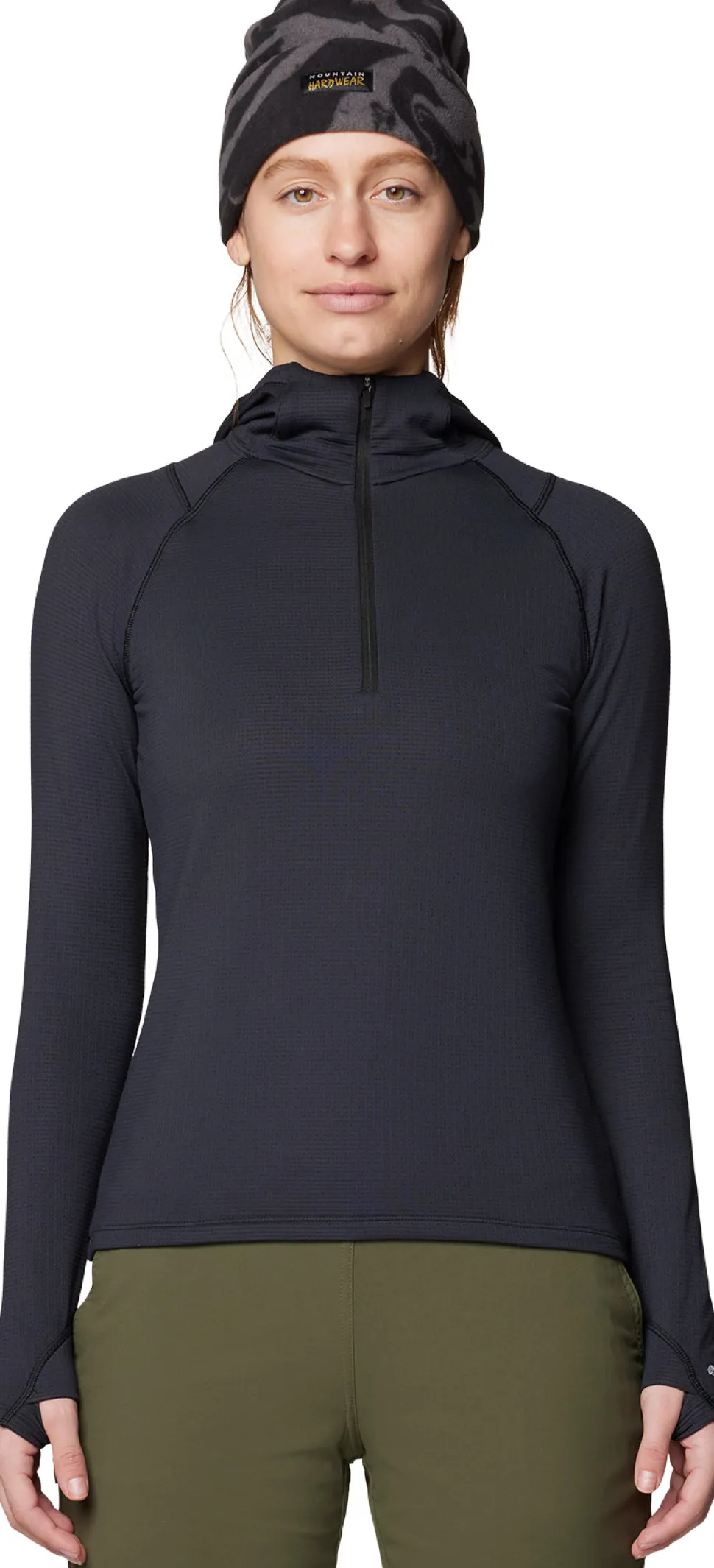 Crater Lake Heavyweight Half Zip Hoody - Women's