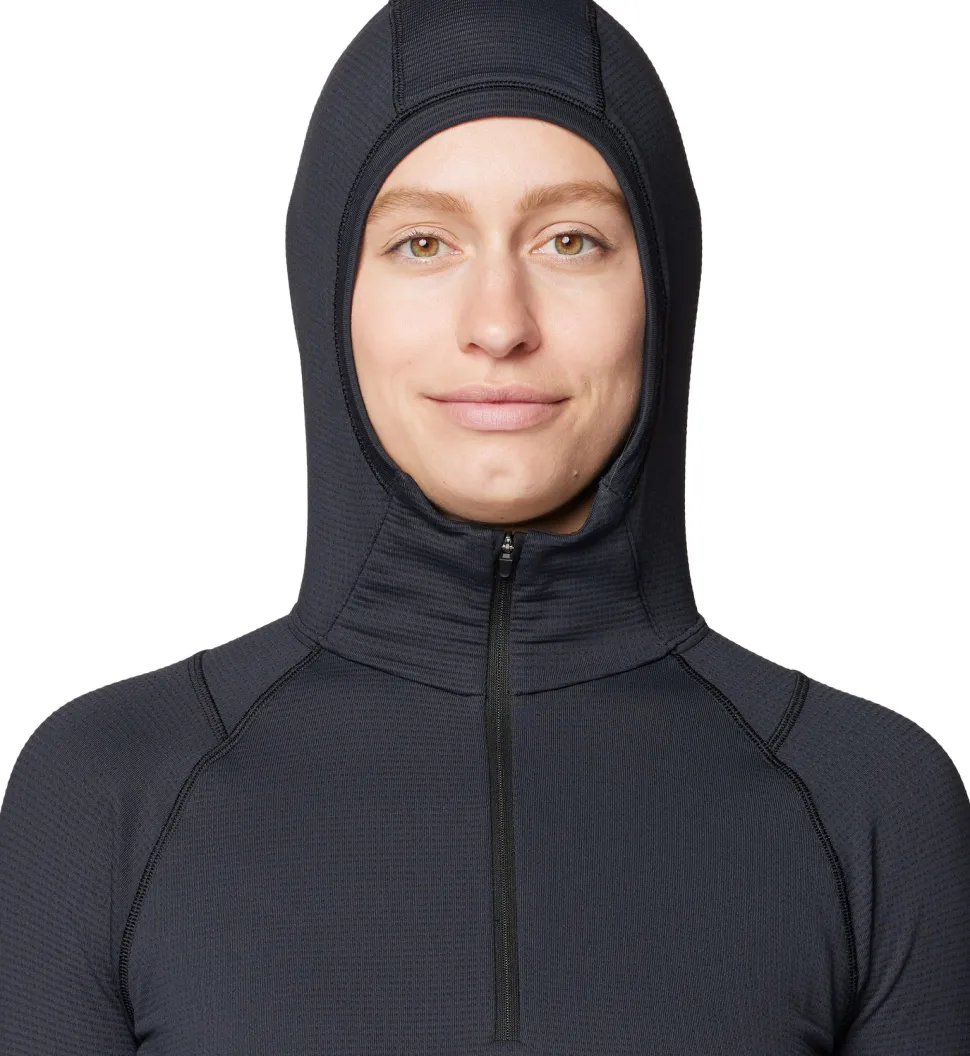 Crater Lake Heavyweight Half Zip Hoody - Women's