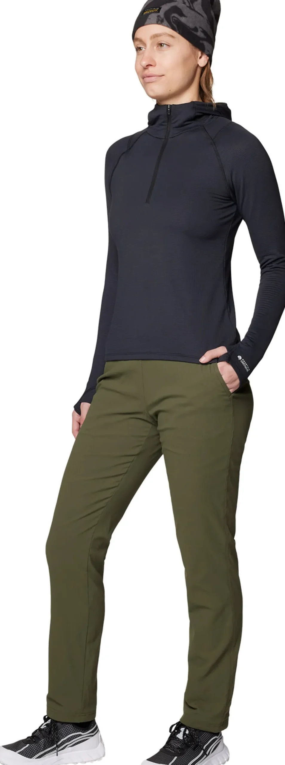Crater Lake Heavyweight Half Zip Hoody - Women's