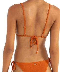 Del Mar Textured Tie Side Hi Cut Pant bikini bottom - Women's