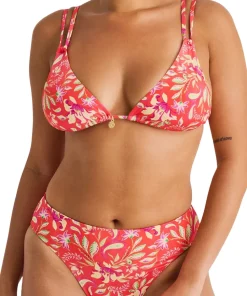 Double Strap Triangle Bikini Top - Women's