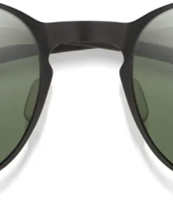 Eastbank Metal Sunglasses - Matte Black - ChromaPop Polarized Black Lens - Women's