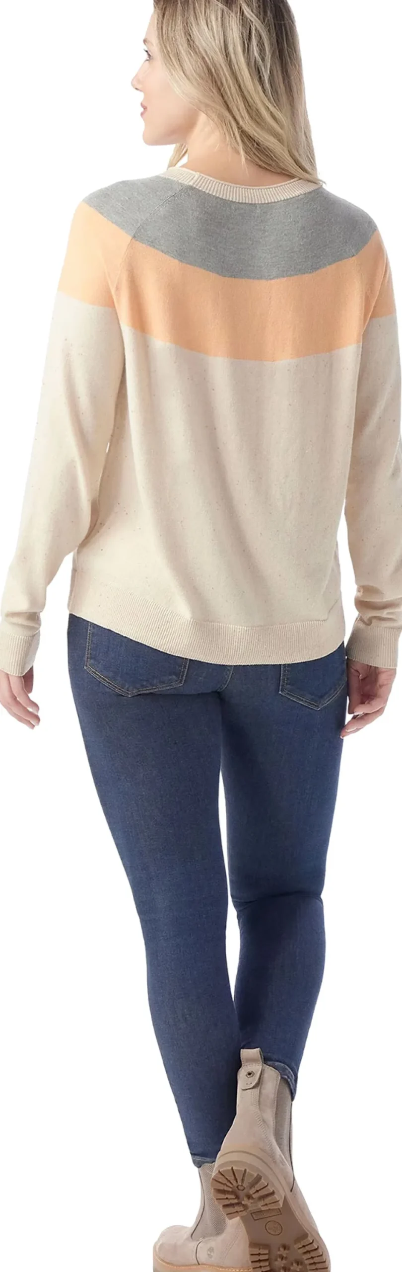 Edgewood Colorblock Crew Neck Sweater - Women's