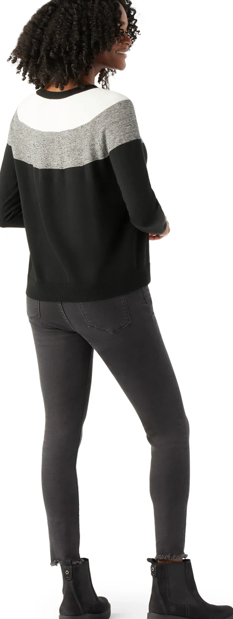 Edgewood Colorblock Crew Neck Sweater - Women's