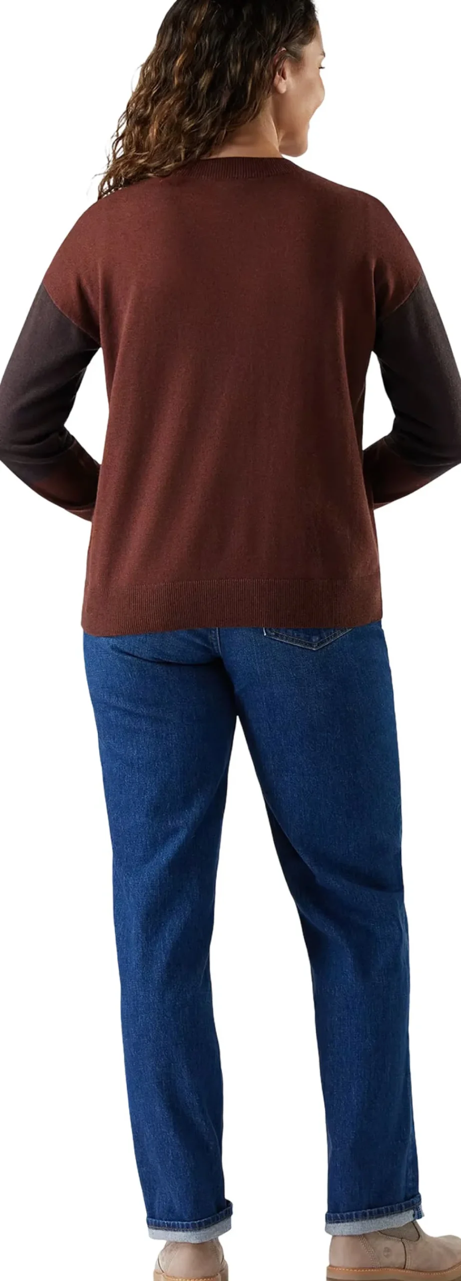 Edgewood Colorblock Crew Neck Sweater - Women's