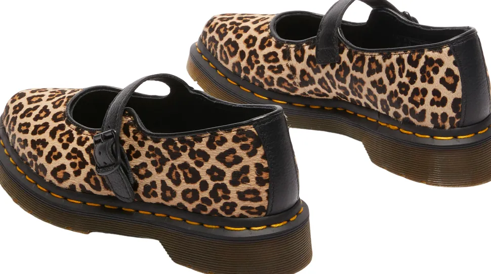 Elphie Leopard Mary Jane Shoes - Women's