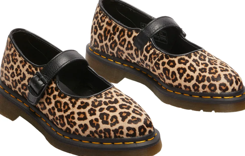 Elphie Leopard Mary Jane Shoes - Women's
