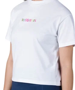 Embroidery Short Sleeve T-Shirt - Women's