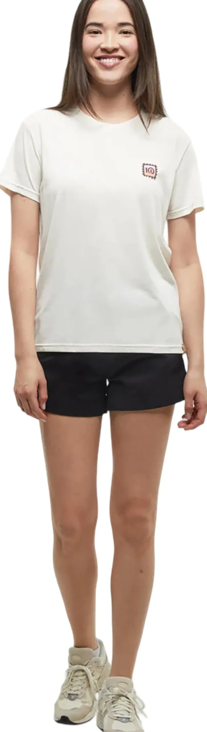 Emerald Edge Arch Crew Neck Graphic Short Sleeve T-Shirt - Women's