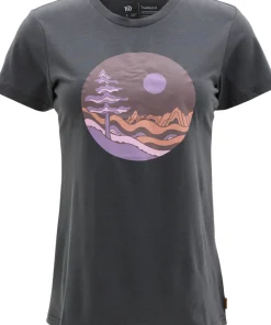 Emerald Edge Portal Crew Neck Graphic Short Sleeve T-Shirt - Women's