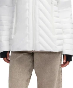 Esmay Lightweight Mixed Media Quilted Packable Puffer Jacket - Women's
