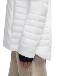 Esmay Lightweight Mixed Media Quilted Packable Puffer Jacket - Women's