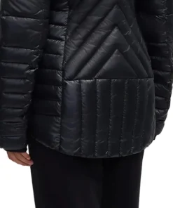 Esmay Lightweight Mixed Media Quilted Packable Puffer Jacket - Women's