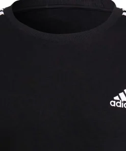 Essentials Fleece 3-Stripes Sweatshirt - Men's