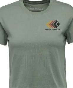 Faded Crop Short Sleeve Tee - Women's