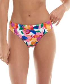 Fantasia Mid Waist Bikini Bottom - Women's