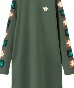 Fantasy Field Long-Sleeve Dress - Girls