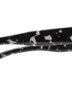 Flare Sunglasses - Black Marble - ChromaPop Polarized Violet Mirror Lens
