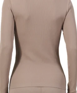 Flora Slim Ribbed Long-Sleeve Top - Women's