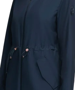 Galena Hooded Short Raincoat - Women's